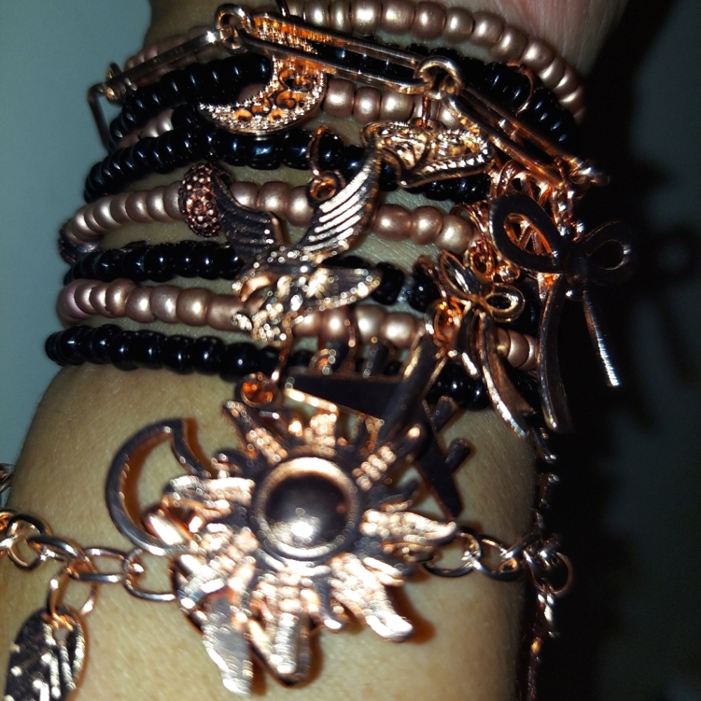 Hand made beaded jewelry.